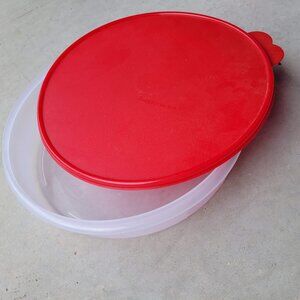 Tupperware Round Pie Carrier